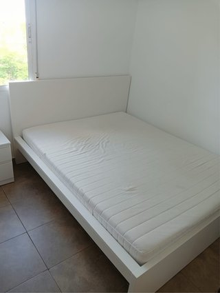Estructura Cama MALM IKEA Blanca 160x200