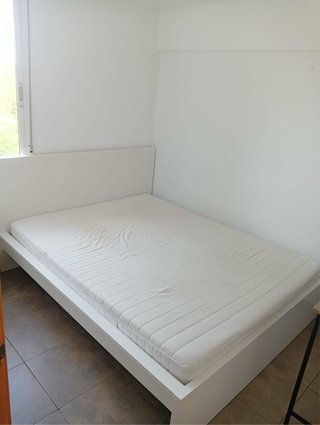 Estructura Cama MALM IKEA Blanca 160x200