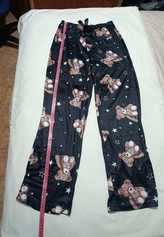 Pijama Oso Corazón Shein Negro – Talla / Size M