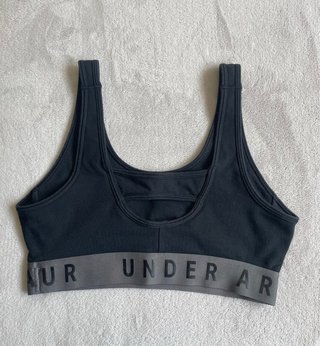 Top Under Armour Negro y Gris