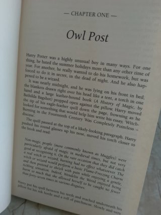 Harry Potter (primera edición, en inglés) Rowling