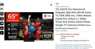 TCL 65Q7D Pro 65 SQD-Mini LED 4K TV