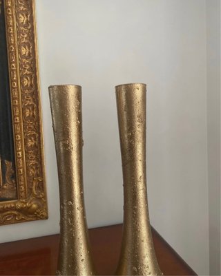 Set 2 Vasi Decorativi Oro