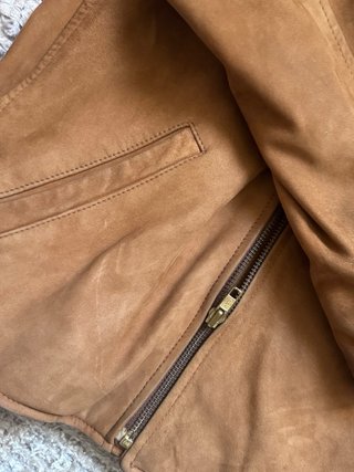 Giacca Polo Ralph Lauren Pelle Marrone
