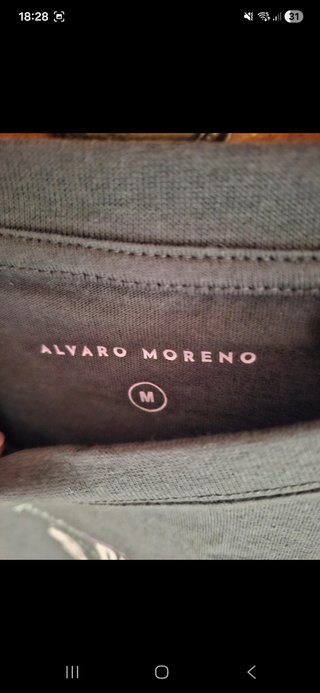 Camiseta Alvaro Moreno sin usar Talla L