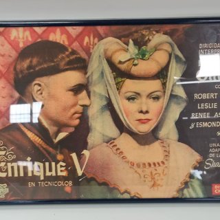 Cartel Película Enrique V Laurence Olivier