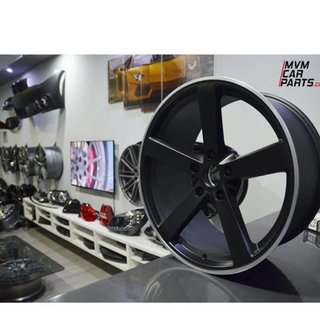Juego de 4 Llantas 19 Fox MS003 Black Concave BM08