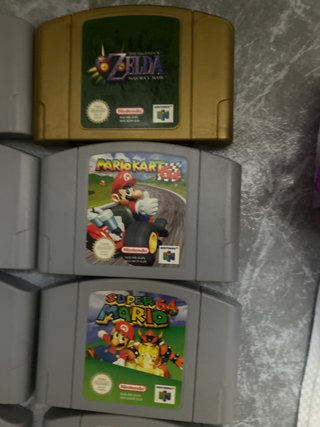 Nintendo 64 + Juegos Zelda, Mario Kart 64