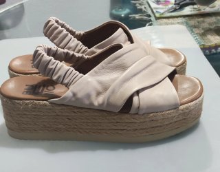 Sandalias de piel Verano Mujer