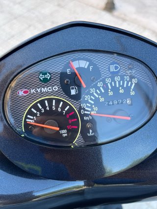 Kymco Super 9 Scooter Negra 50cc