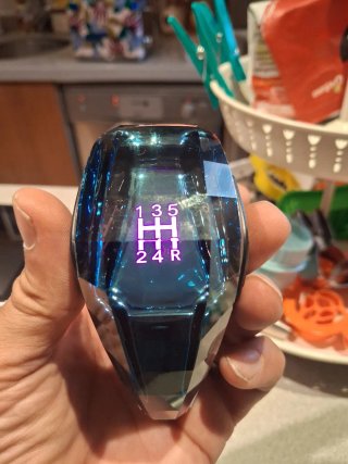 Pomo de palanca de cambios con luz LED
