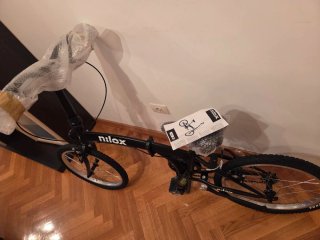 Bicicleta Nilox X0 Plegable 20 Negra