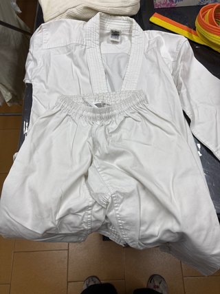 Traje de Judo Blanco Talla 140 cm