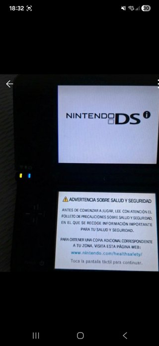 Nintendo DS XL grigio/nero