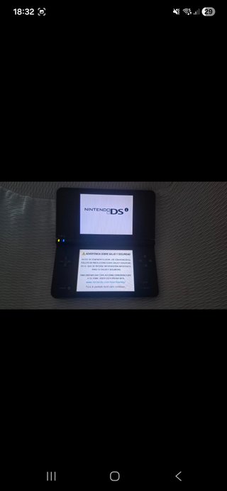 Nintendo DS XL grigio/nero