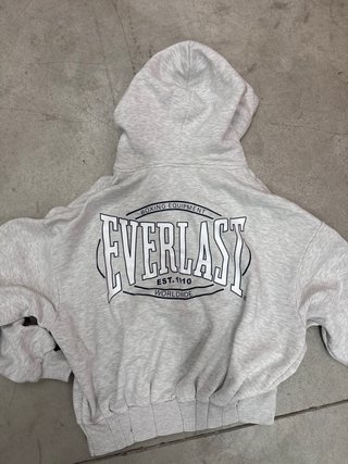 Sudadera Everlast Gris Cremallera