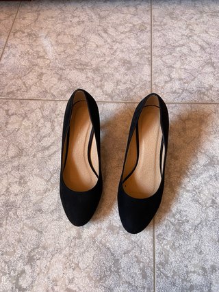 Zapatos de tacón negros