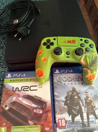 PS4 (PlayStation 4) + Controller Dragon Ball + 2 Giochi