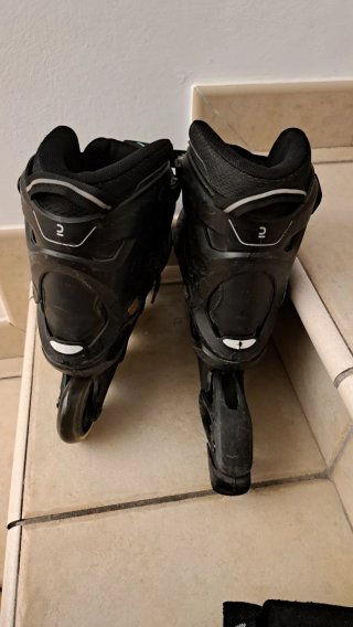 Pattini con protezioni