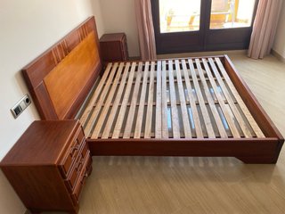 Letto in legno completo