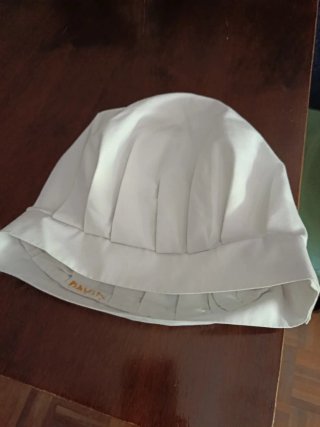 Uniforme de Cocinero Blanco y Negro