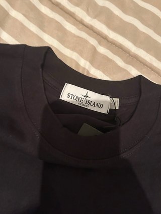 Camiseta Stone Island Negra Talla L