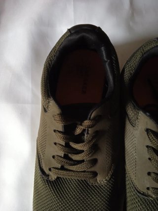 Sneakers sportive verde kaki T40