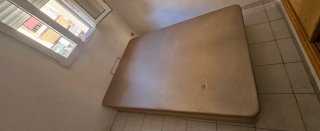 Canape 135x190 cm Como nuevo con su colchon