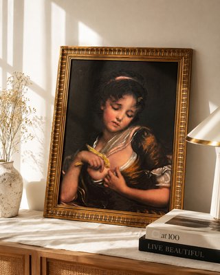 Cuadro Vintage Jean-Baptiste Greuze