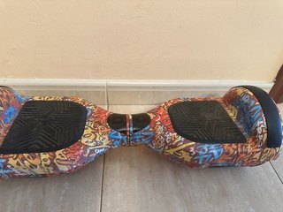 Hoverboard con diseño graffiti