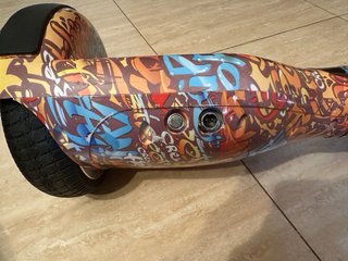 Hoverboard con diseño graffiti