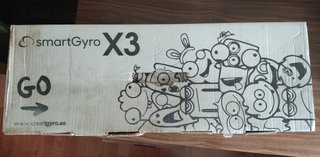 Hoverboard SmartGyro X3 Azul + Cargador + Caja
