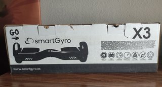 Hoverboard SmartGyro X3 Azul + Cargador + Caja