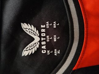 Camiseta Bayer Leverkusen Negra y Roja