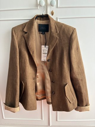 Americana Zara Lino XS Nueva