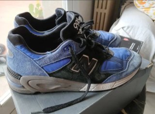 New Balance Made in USA Negro/Azul