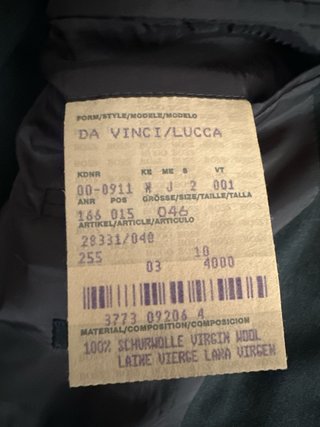 Hugo Boss Da Vinci/Lucca – Traje Hombre 100% Lana