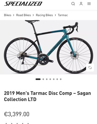 Specialized Tarmac SL6 Sagan Edición