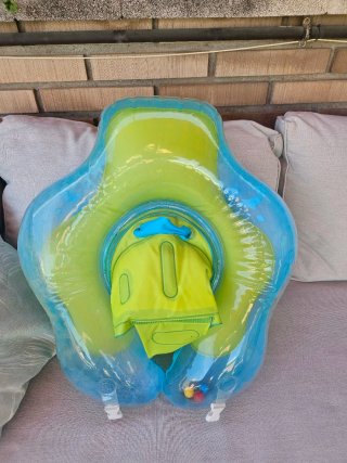 Flotador bebé Laycol azul y verde