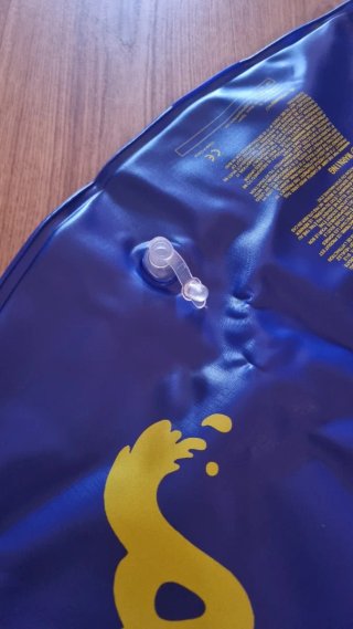 Flotador gigante Azul con asas NUEVO