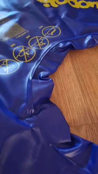 Flotador gigante Azul con asas NUEVO