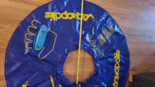 Flotador gigante Azul con asas NUEVO