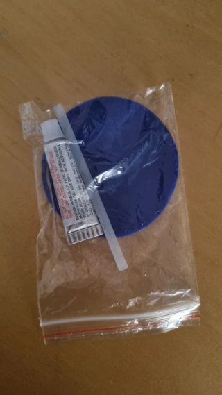 Flotador gigante Azul con asas NUEVO