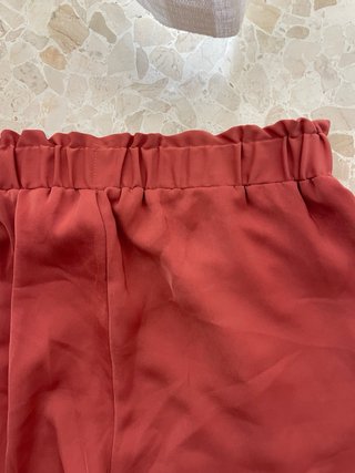 Pantalón naranja Stradivarius Talla S