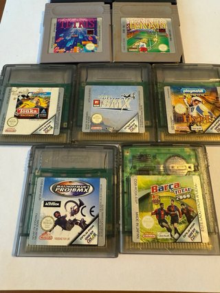 Lote 7 Juegos Game Boy Color