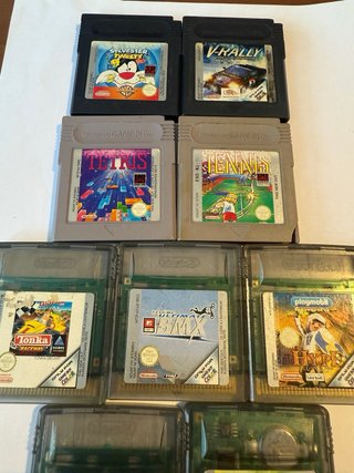 Lote 7 Juegos Game Boy Color