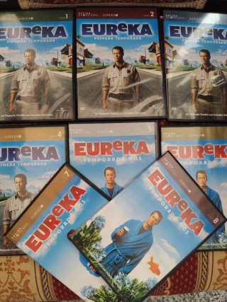 Pack DVDs Eureka Temporada 1 y 2