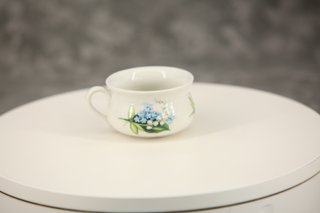 Mini Orinal Portmeirion Cerámica Flores Azules