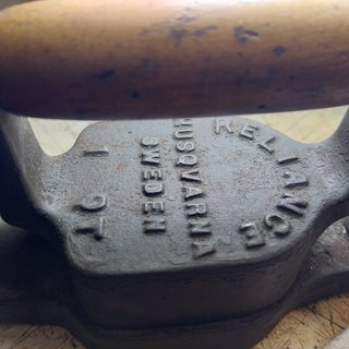 Heladera Antigua Madera Husqvarna