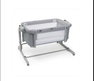 Minicuna Chicco Next2me Gris